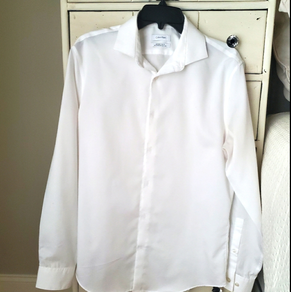 Calvin Klein slim-fit dress shirt